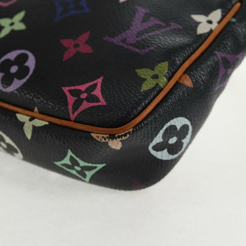 【日本直送】路易威登 Monogram 多色 Pochette 手拿包 黑色 M92648 LV 授權 144298V-17