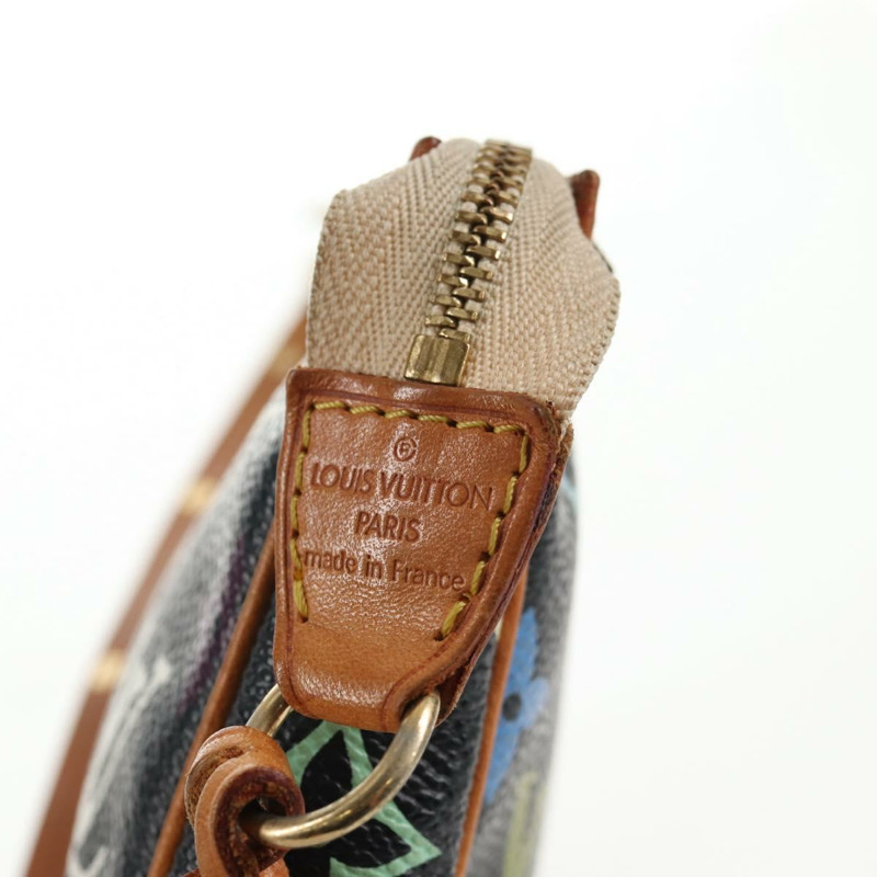 【日本直送】路易威登 Monogram 多色 Pochette 手拿包 黑色 M92648 LV 授權 144298V-18