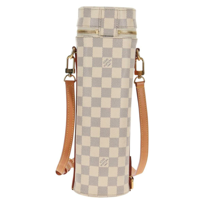 【日本直送】路易威登 Damier Azur Bottle Holder Porte Boutille 包 GI0373 正品 128175V-1