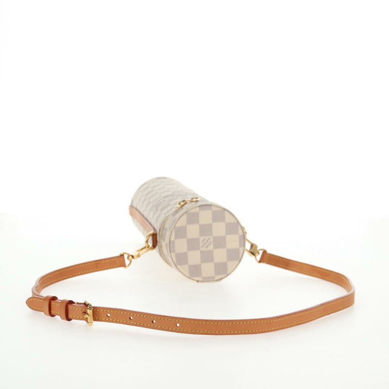 【日本直送】路易威登 Damier Azur Bottle Holder Porte Boutille 包 GI0373 正品 128175V-6