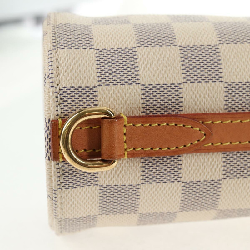 【日本直送】路易威登 Damier Azur Bottle Holder Porte Boutille 包 GI0373 正品 128175V-19