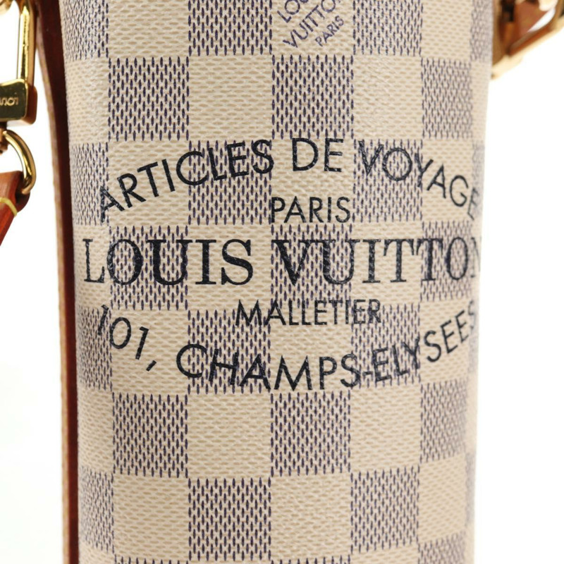 【日本直送】路易威登 Damier Azur Bottle Holder Porte Boutille 包 GI0373 正品 128175V-21