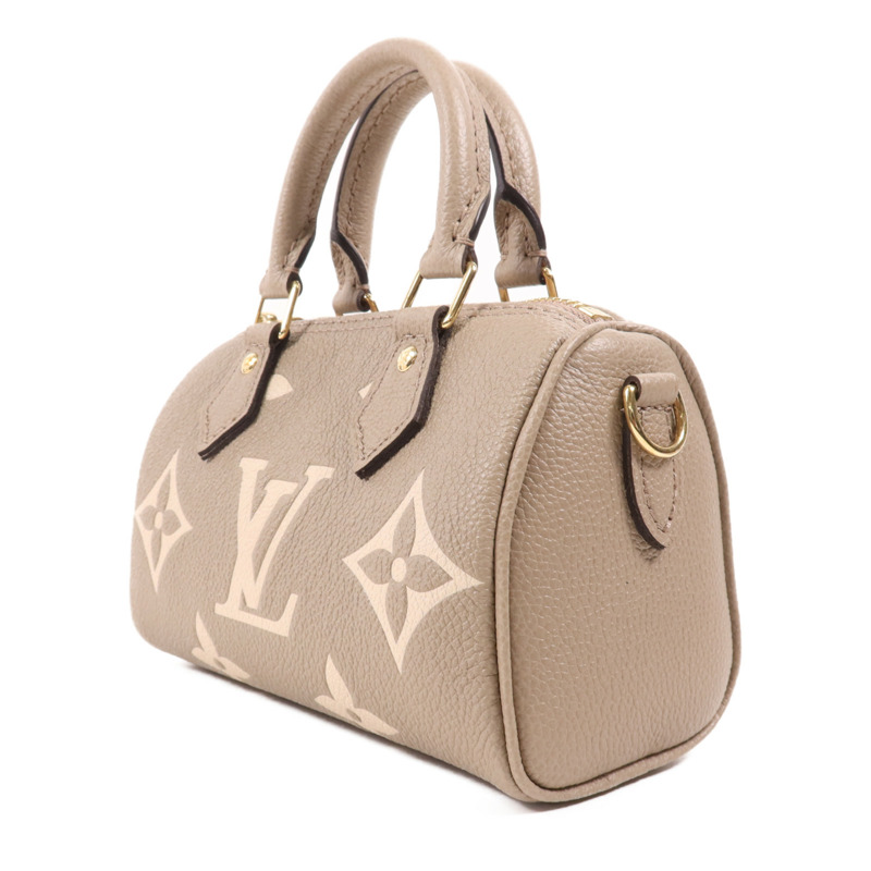 LOUIS VUITTON Monogram Empreinte Nano Speedy金扣手挽肩背兩用袋-2
