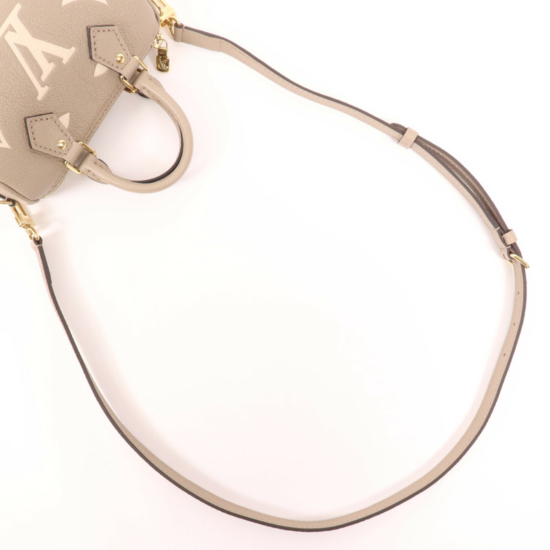 LOUIS VUITTON Monogram Empreinte Nano Speedy金扣手挽肩背兩用袋-4