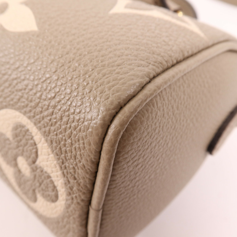 LOUIS VUITTON Monogram Empreinte Nano Speedy金扣手挽肩背兩用袋-7