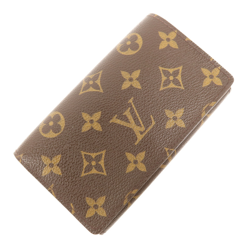 LOUIS VUITTON Monogram Porte Monnaie金扣錢包-2