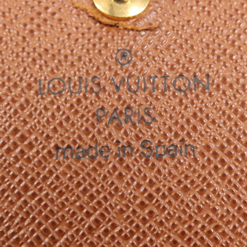 LOUIS VUITTON Monogram Porte Monnaie金扣錢包-5