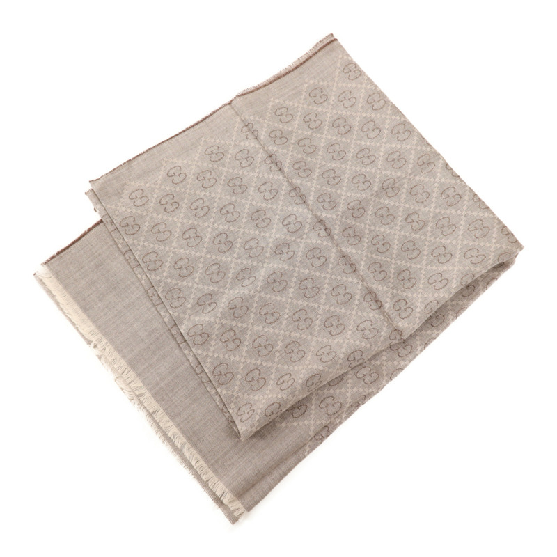 GUCCI 絲質/羊毛Scarf圍巾-1