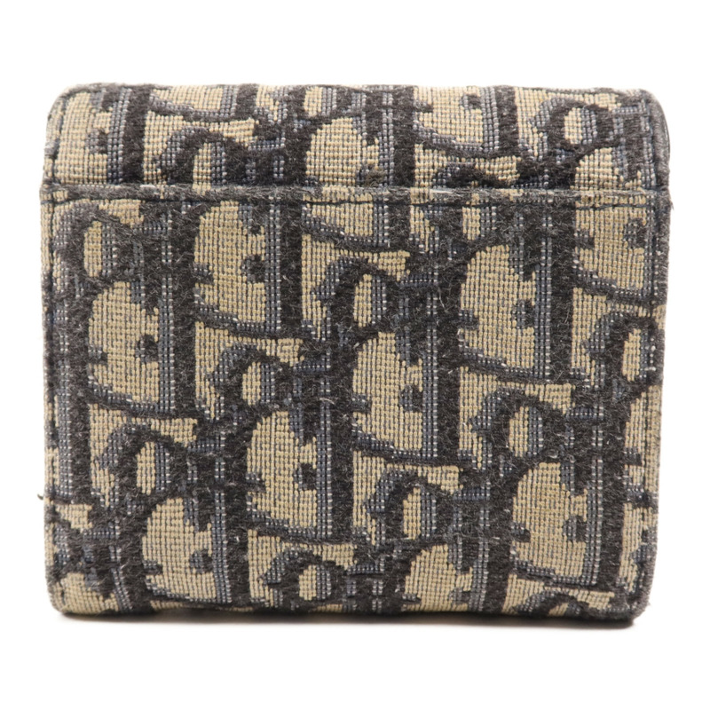 Dior 帆布Wallet金扣錢包-1