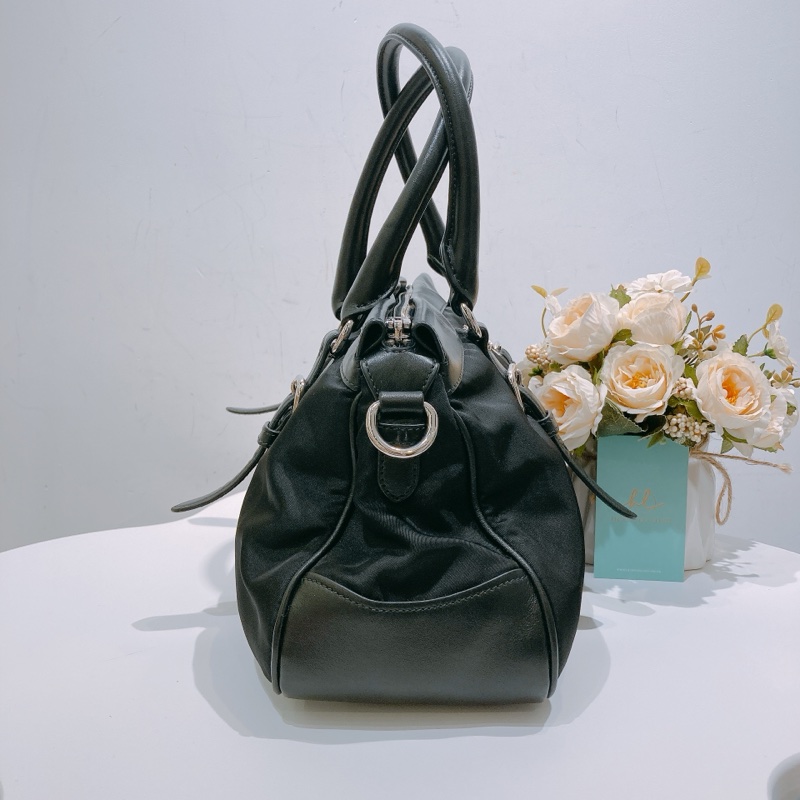 TW4478 PRADA 普拉達經典尼龍兩用包包TESSUTO NYLON HANDBAG-4