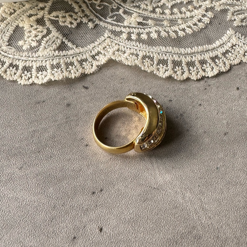 Vintage Christian Dior Free size ring 閃石戒指 指環 不限尺寸-17