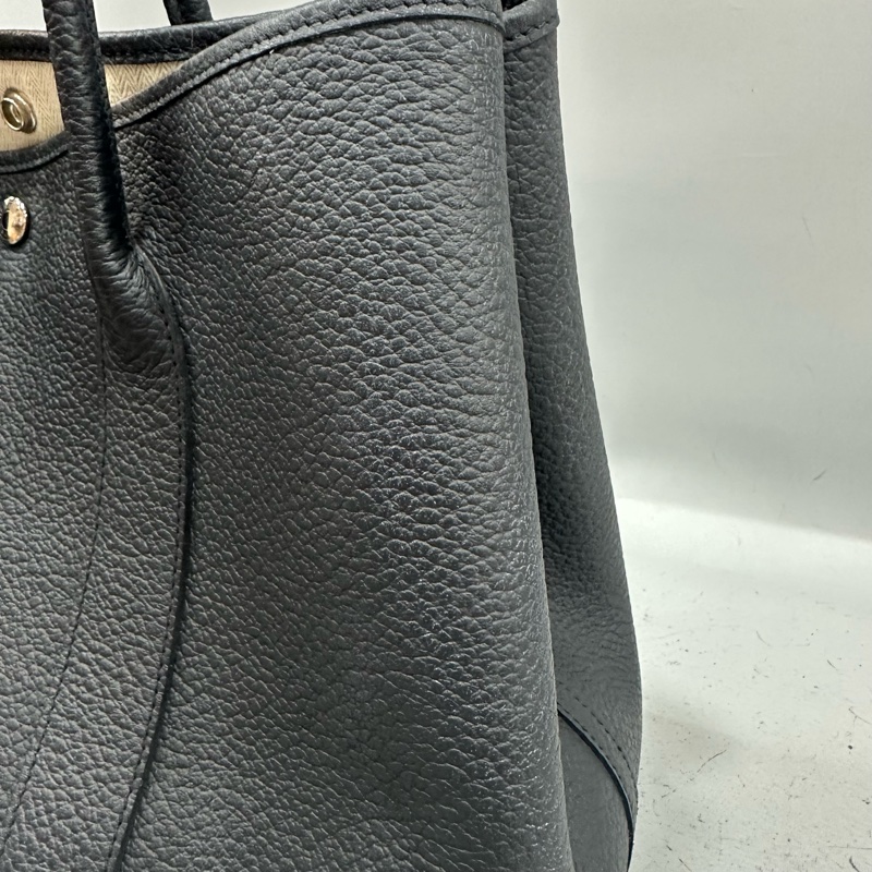 特價出清✨hermes 黑皮銀釦花園派對 garden party 36 X刻-15