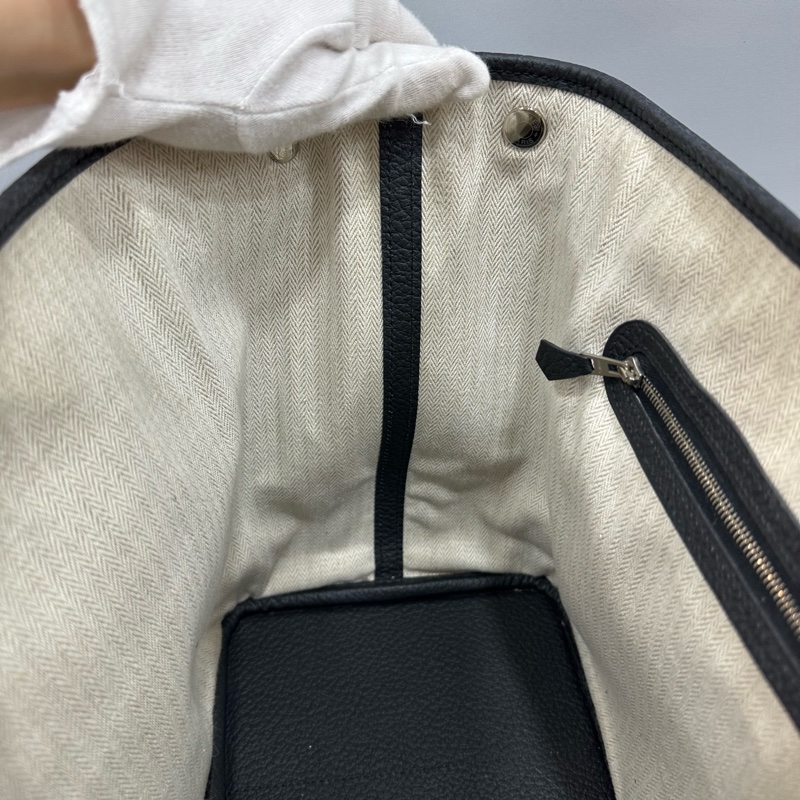 特價出清✨hermes 黑皮銀釦花園派對 garden party 36 X刻-91
