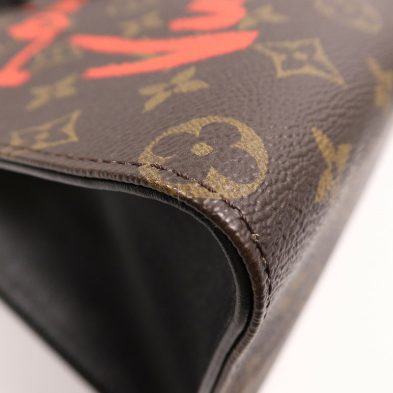 LOUIS VUITTON Monogram On The Go Fall In Love金扣手挽肩背兩用袋-11