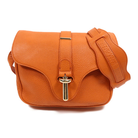 BALENCIAGA 牛皮皮革Shoulder Bag金扣肩背袋