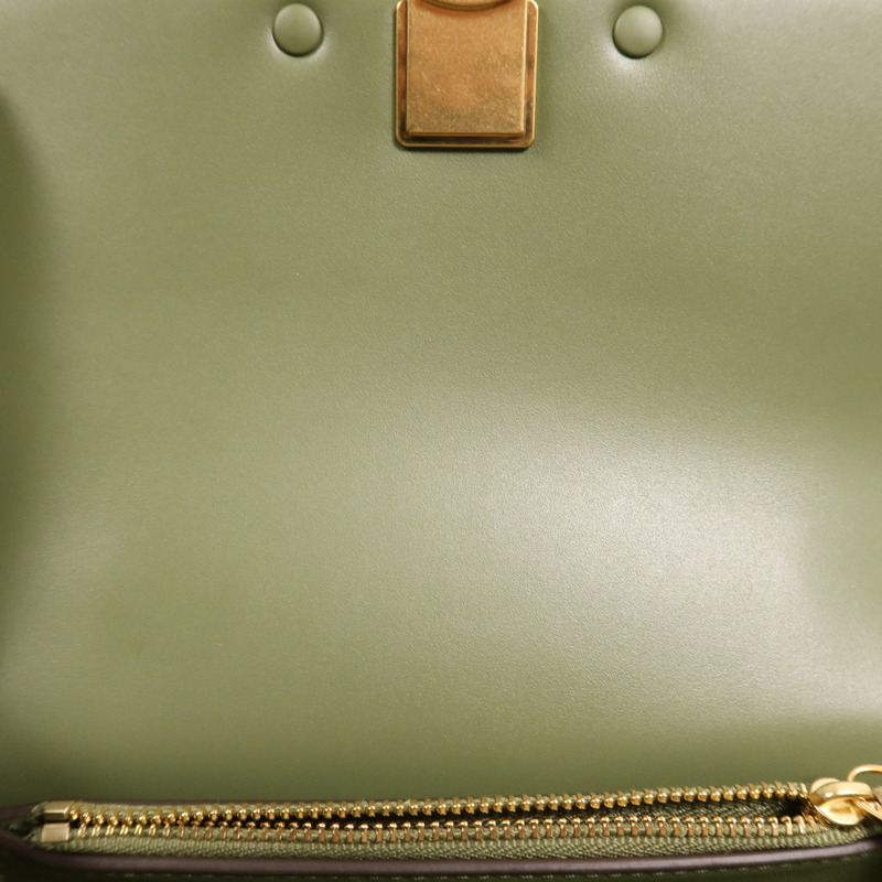 Tory Burch 布料/麂皮皮革Chain Shoulder Bag金扣鏈帶肩背袋-5