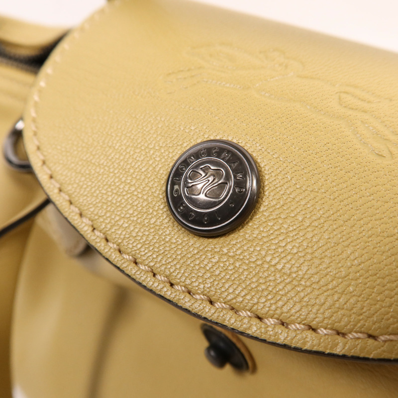 Longchamp 羊皮皮革2Way Shoulder Bag手挽肩背兩用袋-6