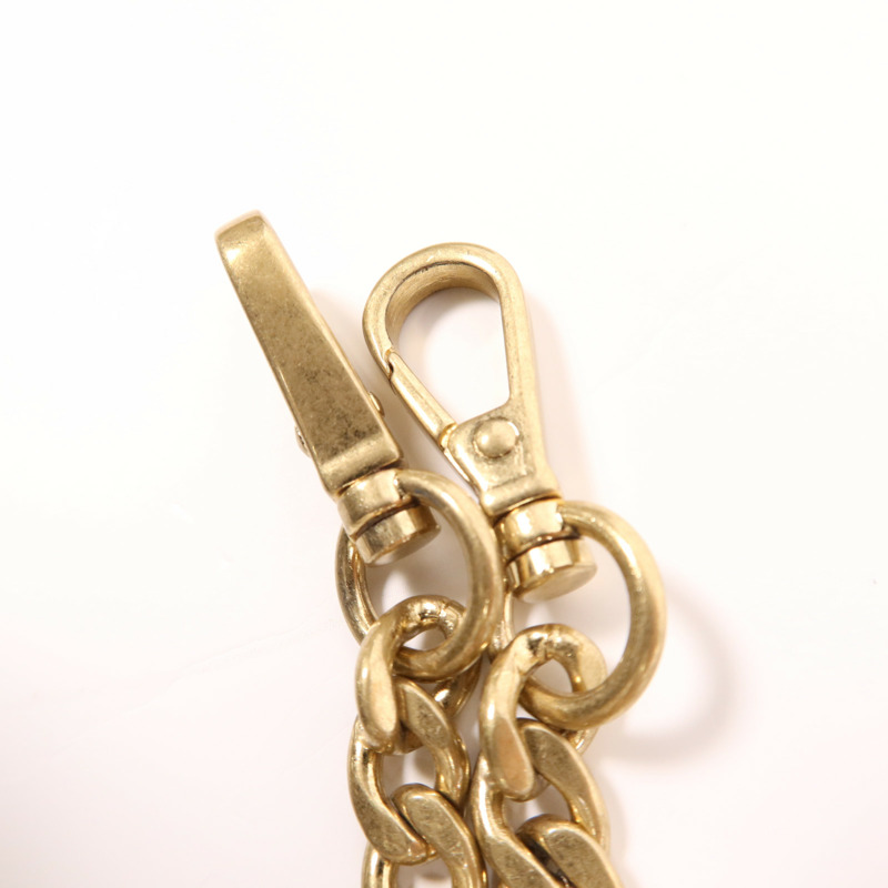Miu Miu 羊皮皮革Chain Shoulder Bag金扣鏈帶肩背袋-9
