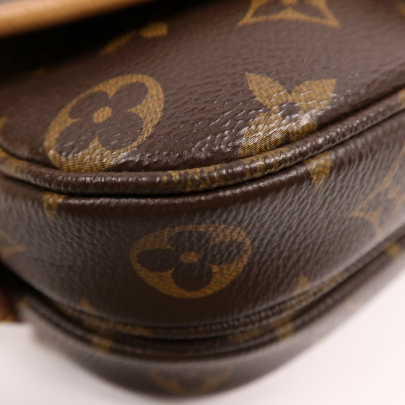 LOUIS VUITTON Monogram Saumur BB金扣手挽肩背兩用袋-8