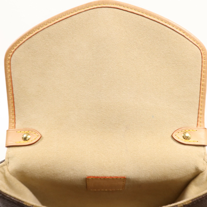 LOUIS VUITTON Monogram Saumur BB金扣手挽肩背兩用袋-14