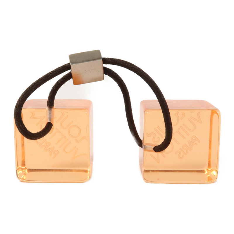 LOUIS VUITTON PVC Elastic Hair Cube頭髮橡皮筋-1