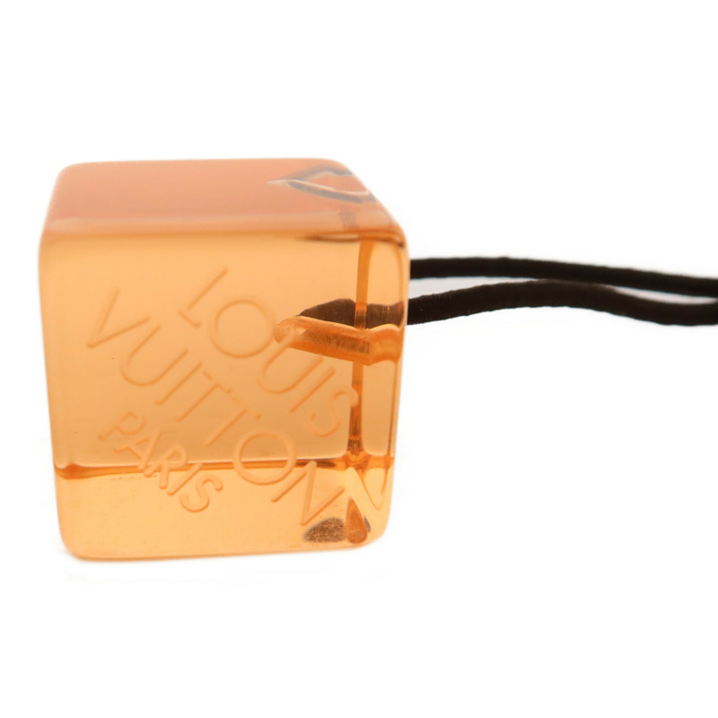 LOUIS VUITTON PVC Elastic Hair Cube頭髮橡皮筋-4