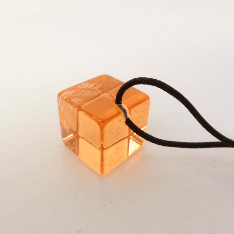 LOUIS VUITTON PVC Elastic Hair Cube頭髮橡皮筋-5