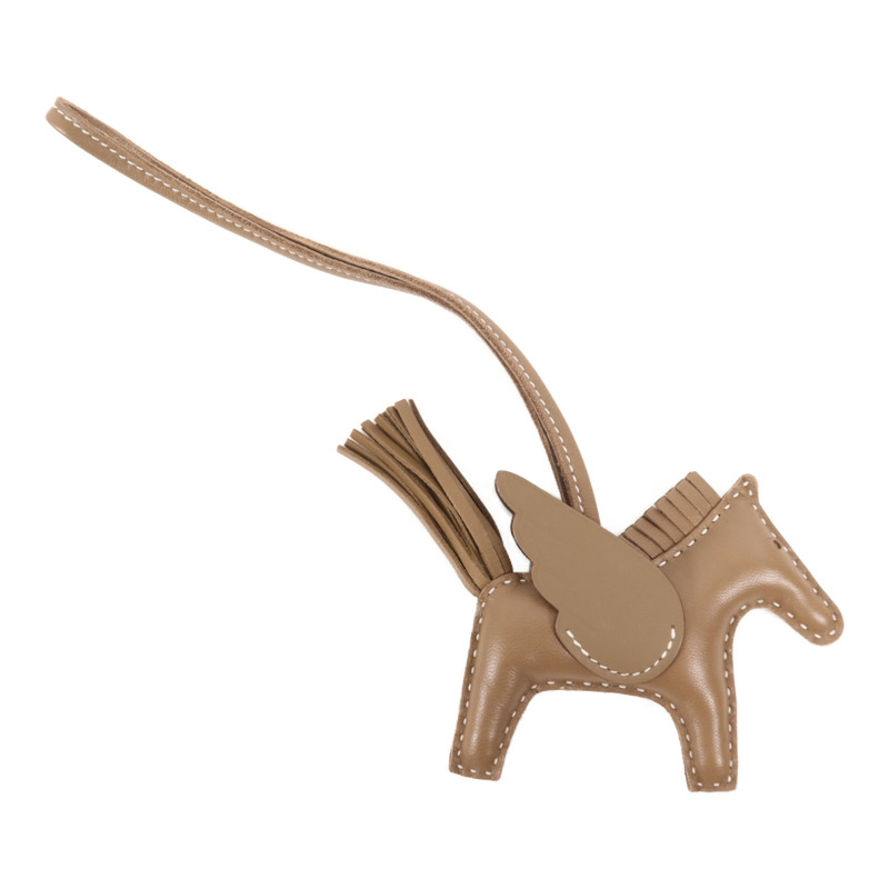 HERMES Milo皮革Rodeo PM掛飾-1
