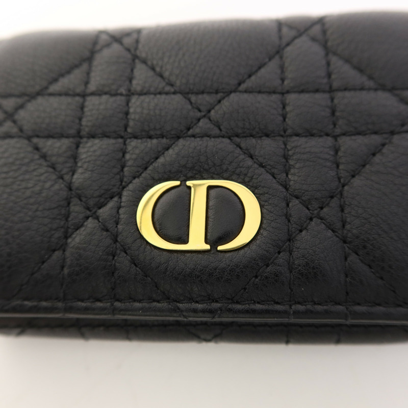 Dior 牛皮皮革Card Case金扣卡片套-9