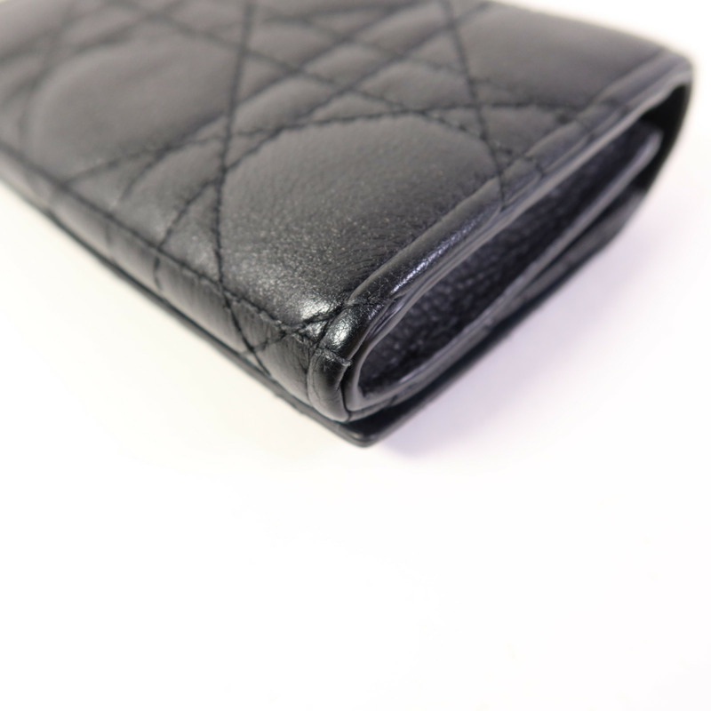 Dior 牛皮皮革Card Case金扣卡片套-12