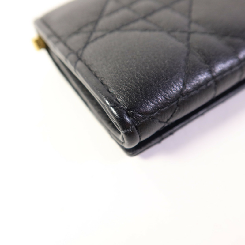 Dior 牛皮皮革Card Case金扣卡片套-13