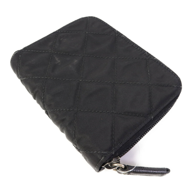 PRADA 尼龍Bifold Wallet銀扣錢包-3