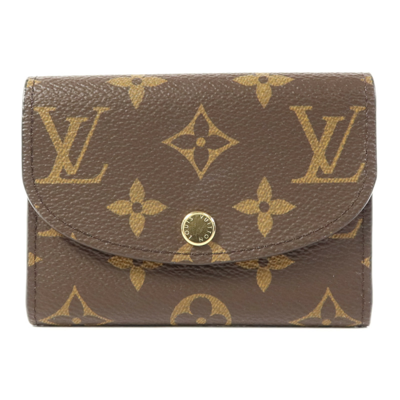 LOUIS VUITTON Monogram Rosalie金扣錢包-0