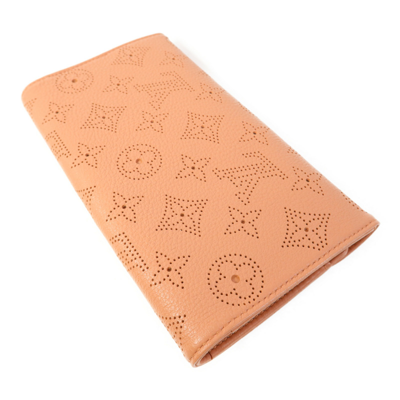 LOUIS VUITTON Mahina Amelia Trifold Wallet銀扣長錢包-3