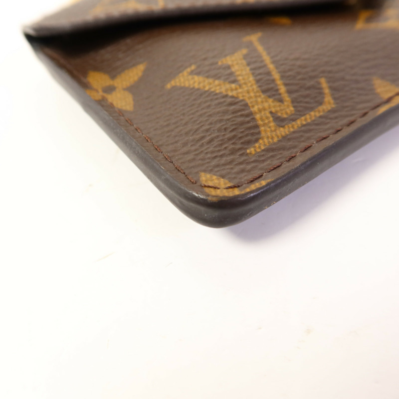 LOUIS VUITTON Monogram Recto Verso金扣卡片套-10