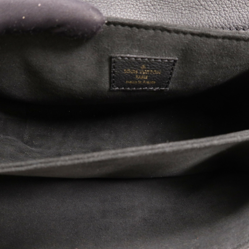 LOUIS VUITTON 牛皮皮革Oxford金扣肩背袋-4
