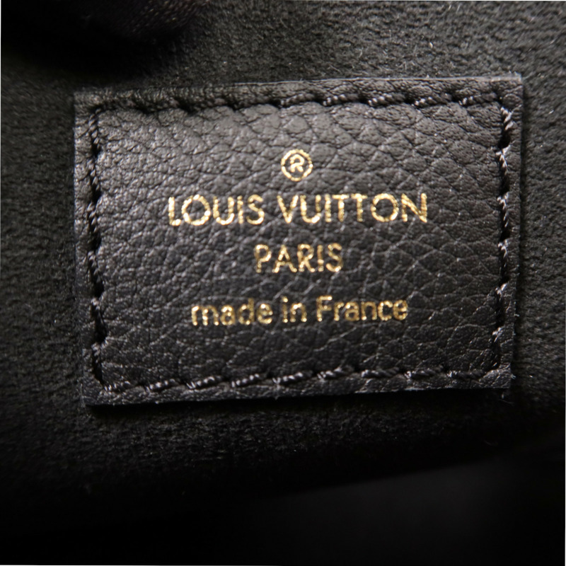 LOUIS VUITTON 牛皮皮革Oxford金扣肩背袋-5
