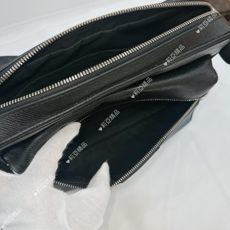 莉亞精品♡ LV 黑老花 相機包 二手美包-12