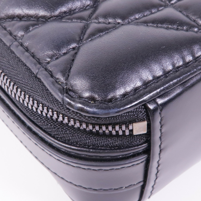 Dior 牛皮皮革Caro Box銀扣手挽肩背兩用袋-6