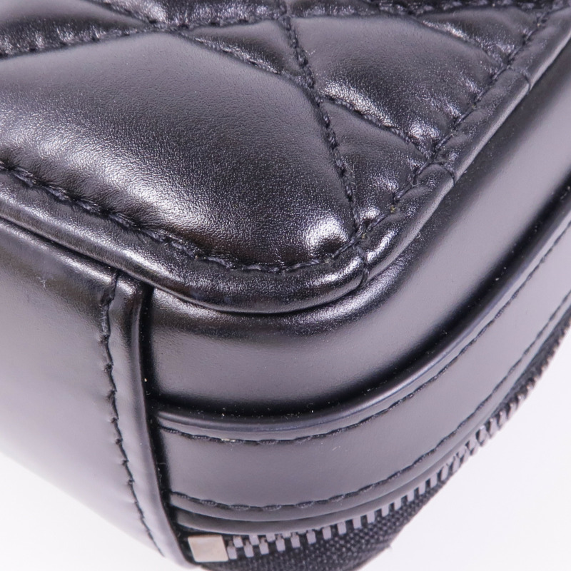 Dior 牛皮皮革Caro Box銀扣手挽肩背兩用袋-7