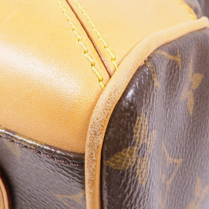 LOUIS VUITTON Monogram Retiro PM金扣手挽肩背兩用袋棕色-5