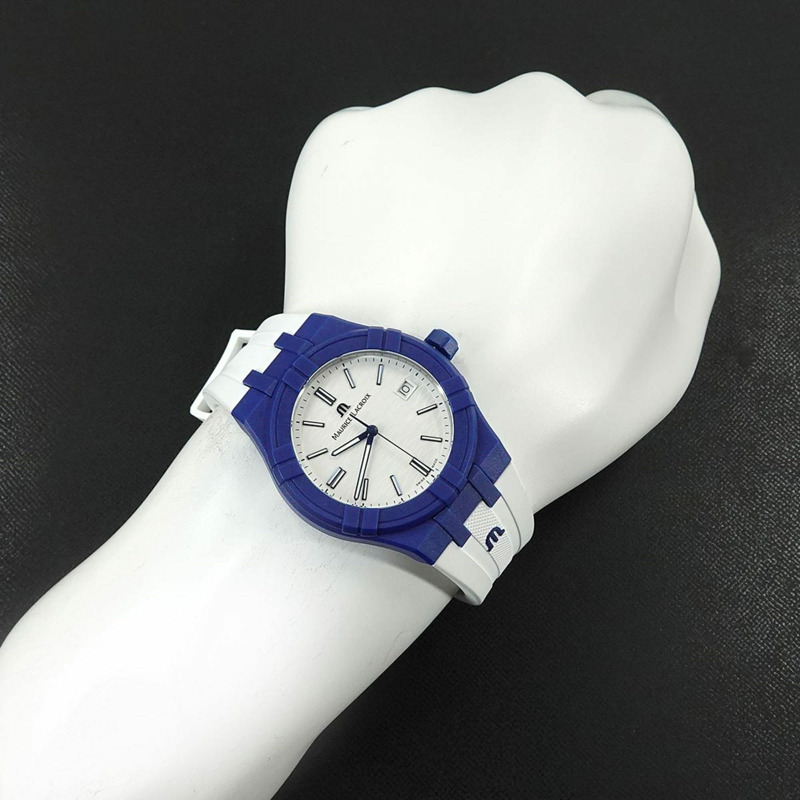 Maurice Lacroix Aikon Tide AI2008 男士白色石英手錶,附日期顯示-3