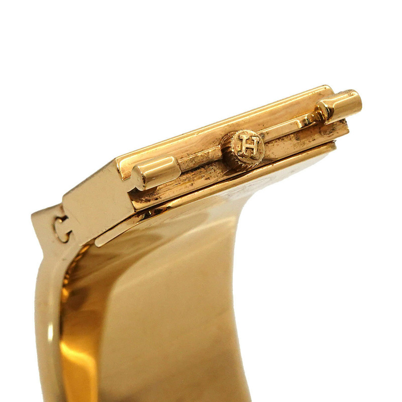 Hermès Loquet LO1 201 女士手鐲腕錶,琺瑯金石英機芯-4