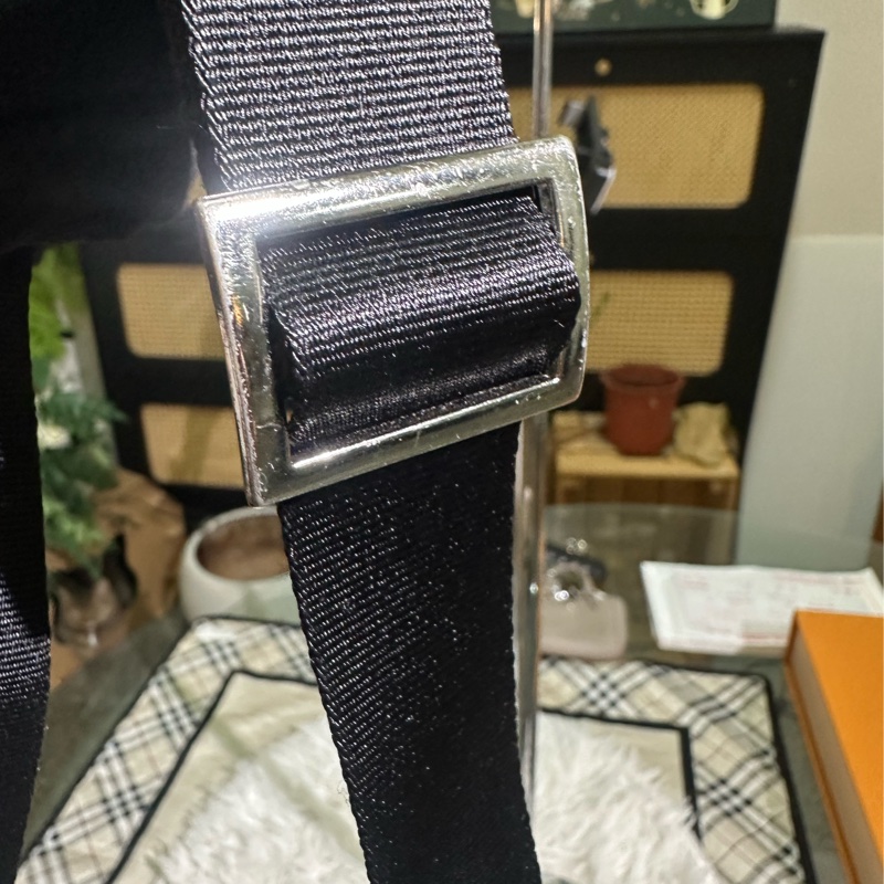 BURBERRY 帆布斜背包-36