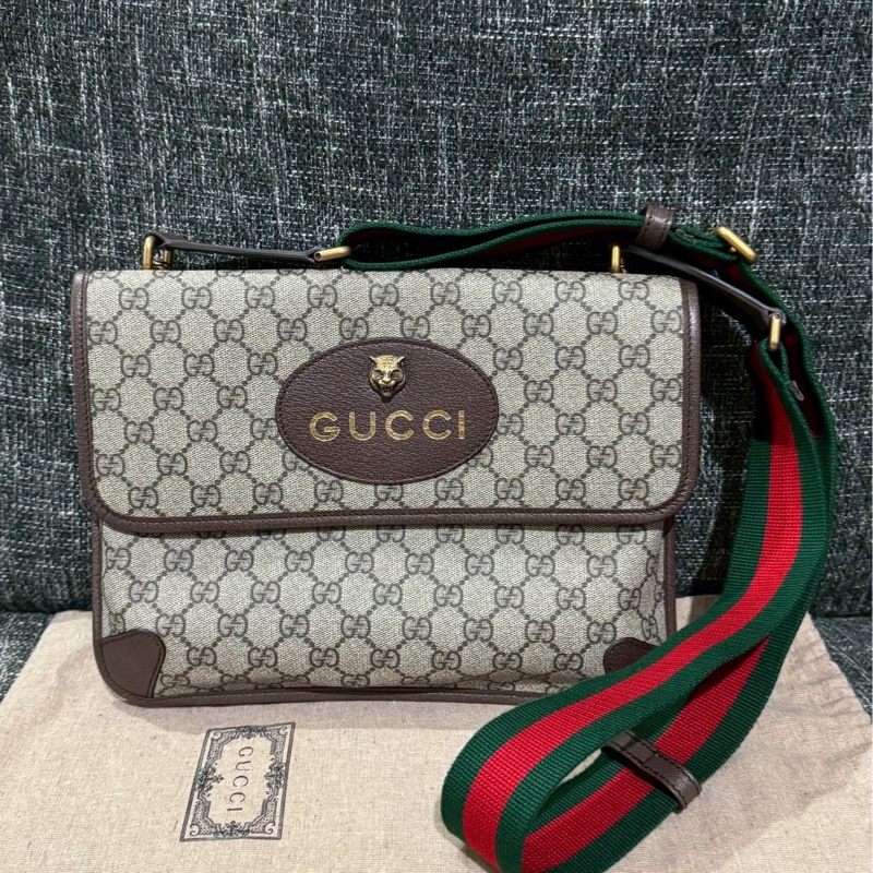 Gucci虎頭大郵差包-0