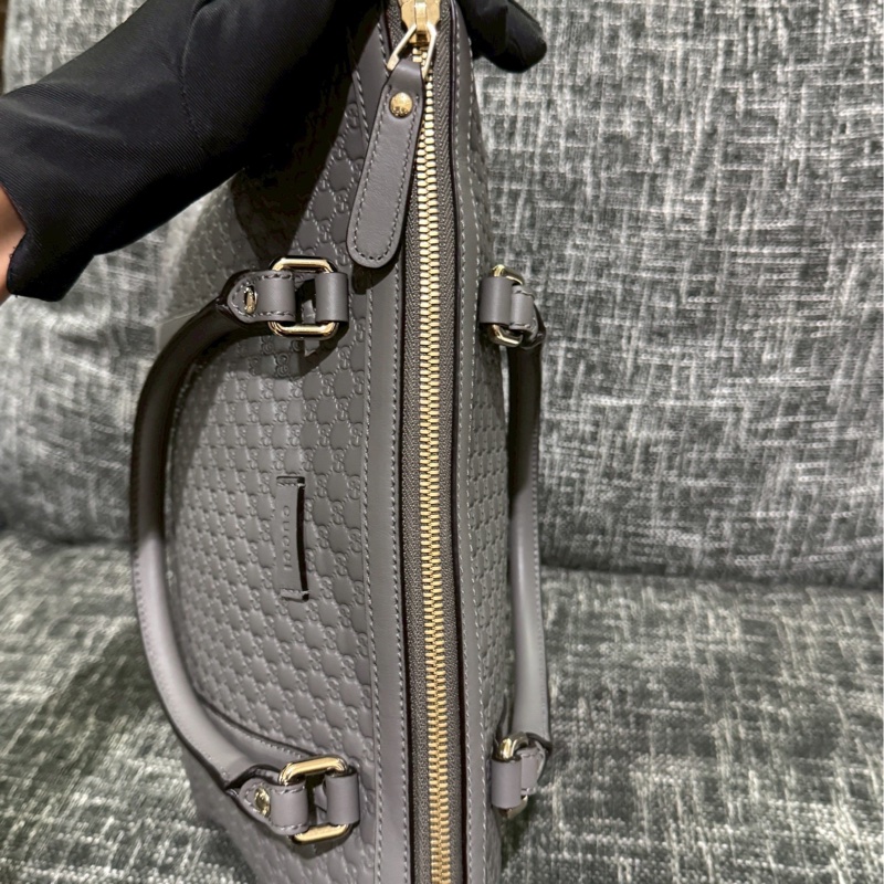 GUCCI壓紋牛皮手提/肩背-7