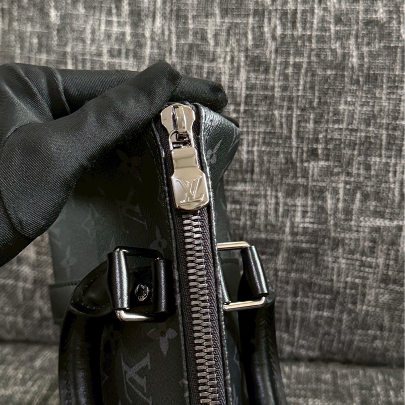 LV keepall 25黑老花-5
