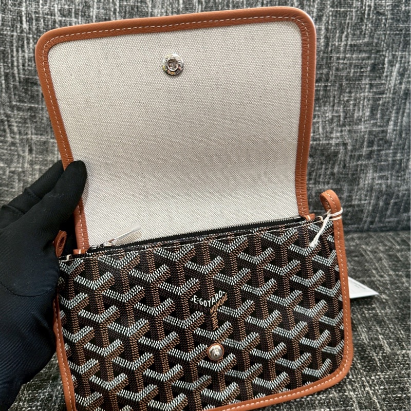 GOYARD信封包棕色-3