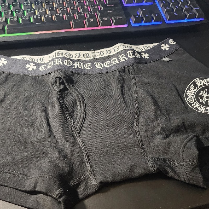 CHROME HEARTS Short Boxer Underwear Black-0