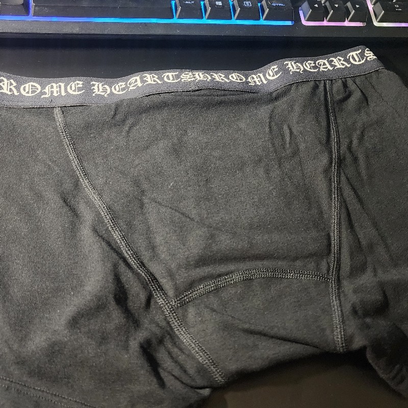 CHROME HEARTS Short Boxer Underwear Black-3